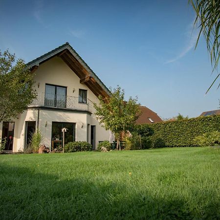Ferienhaus Mountfrosch Mit Sauna Und Naturpool Monschau Exterior foto