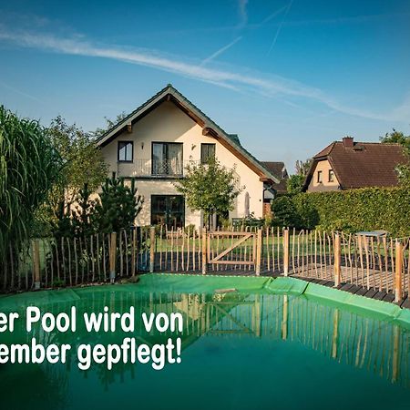 Ferienhaus Mountfrosch Mit Sauna Und Naturpool Monschau Exterior foto